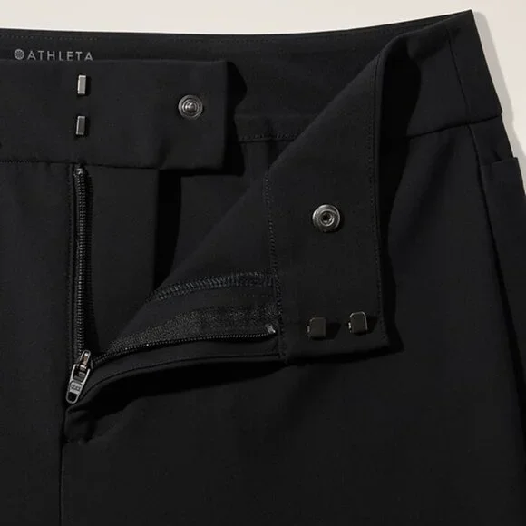 Athleta Stellar High Rise Trouser size 2P Black - Picture 5 of 7